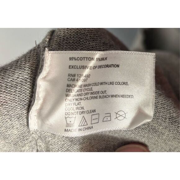 Greg Norman Golf Sleeveless Vest Large 1/4 Zip Grey Gray Pullover Golfer Light - Picture 6 of 6